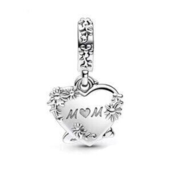 Pandora WINNIE THE?[??OOH- ROO LOVE MUM DANGLE CHARM - Picture 2 of 2